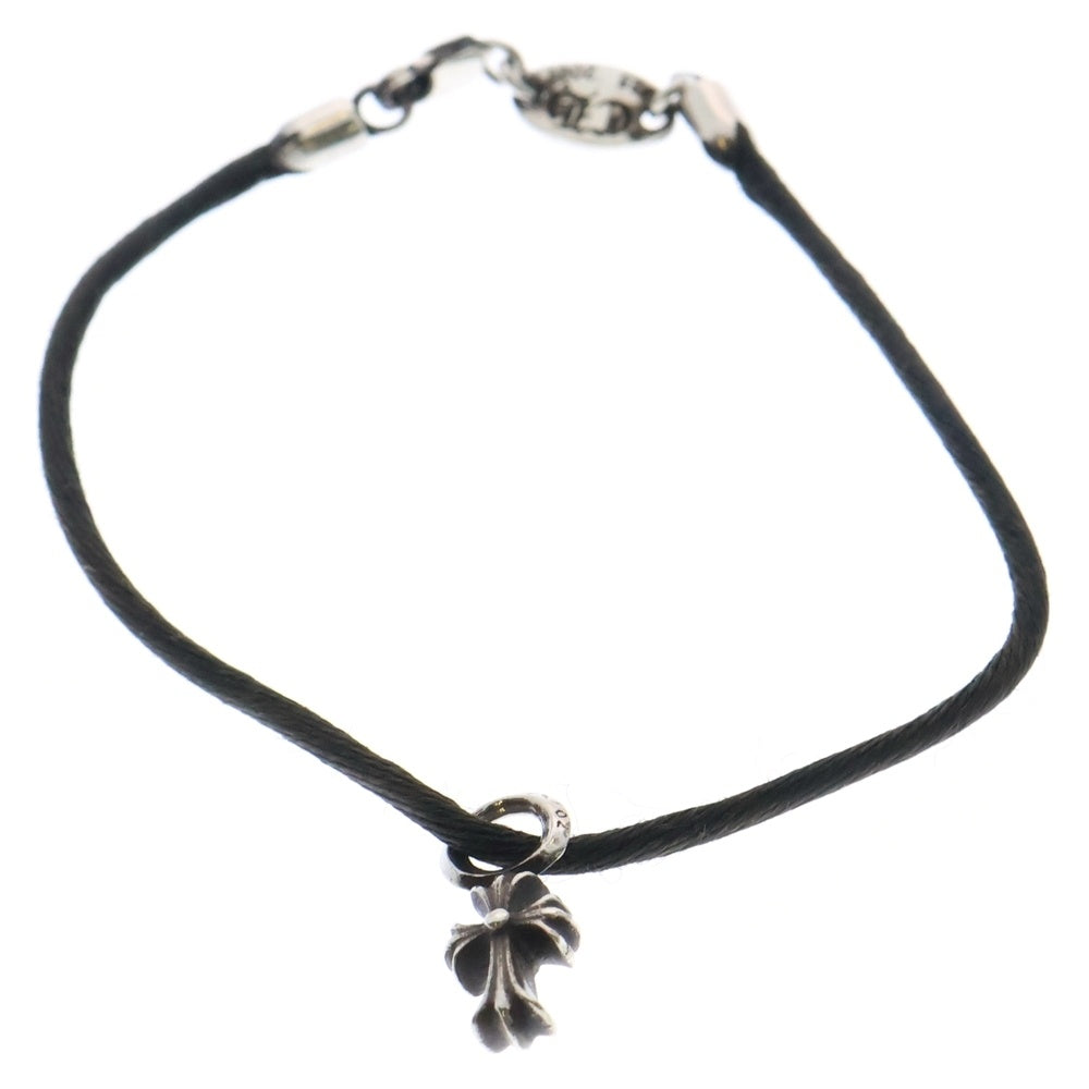 CHROME HEARTS(クロムハーツ) KZ BRACELET CH CRS スタッククロス ブレスレット ブラック/シルバー