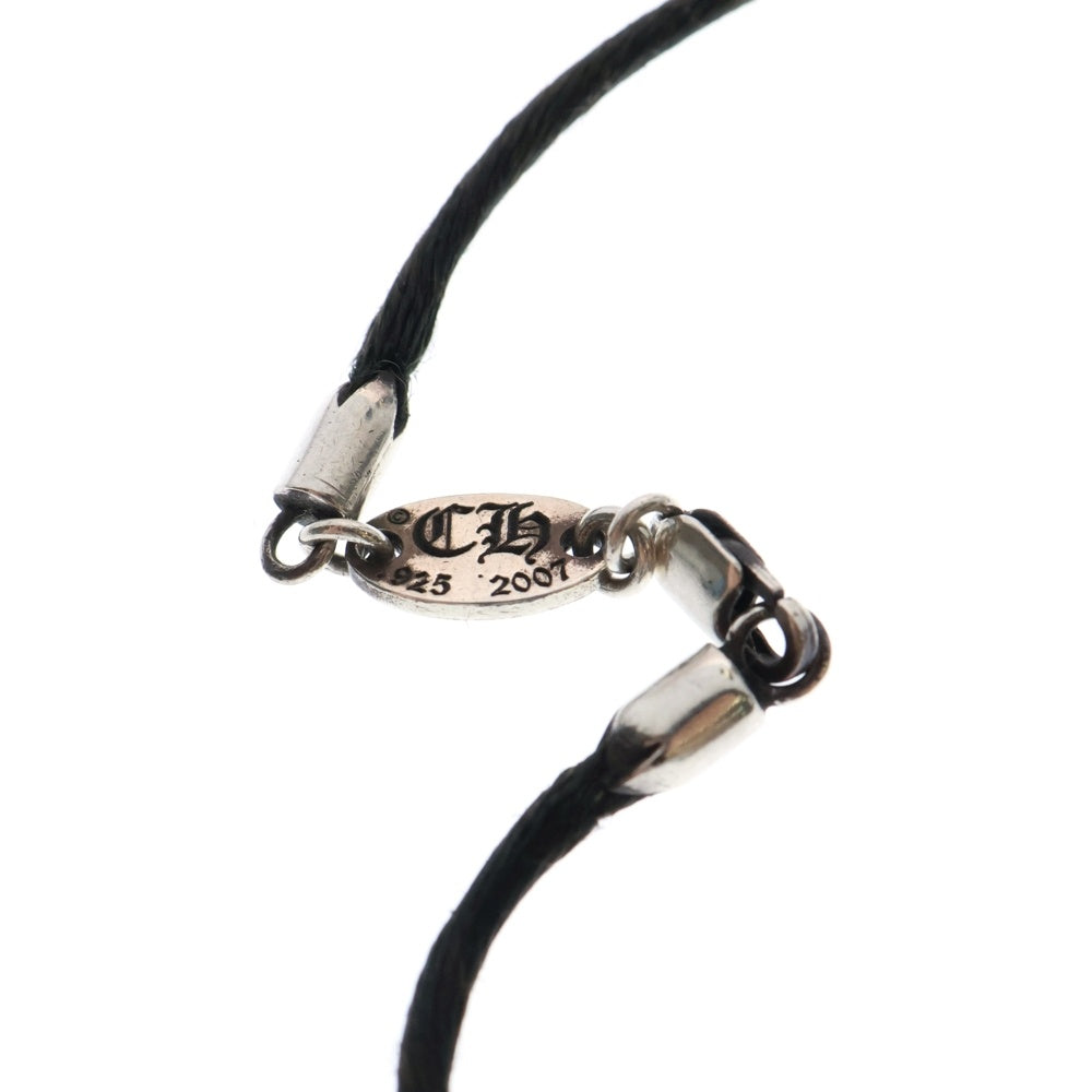 CHROME HEARTS(クロムハーツ) KZ BRACELET CH CRS スタッククロス ブレスレット ブラック/シルバー