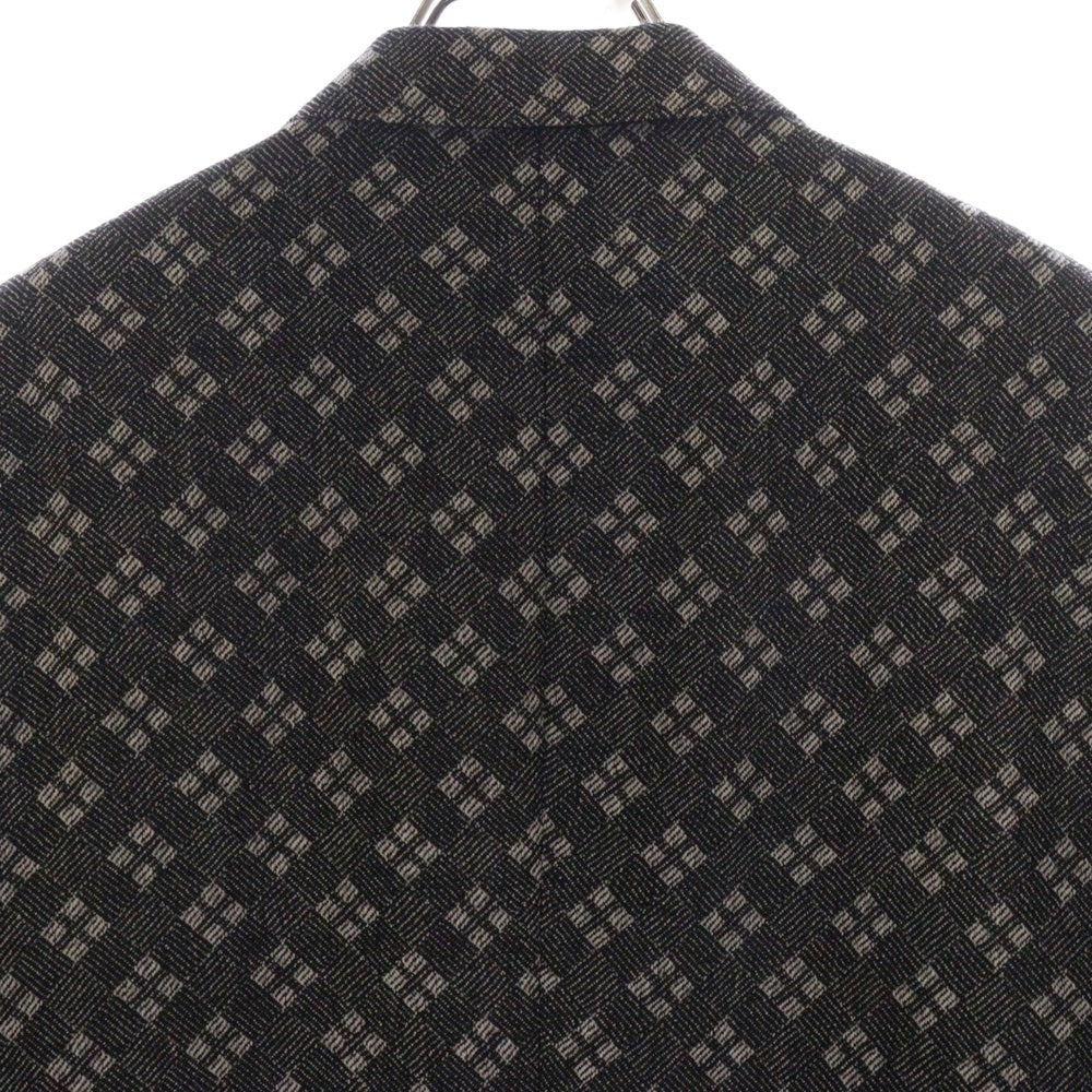 KENZO(ケンゾー) 総柄 シングルテーラードジャケット グレー