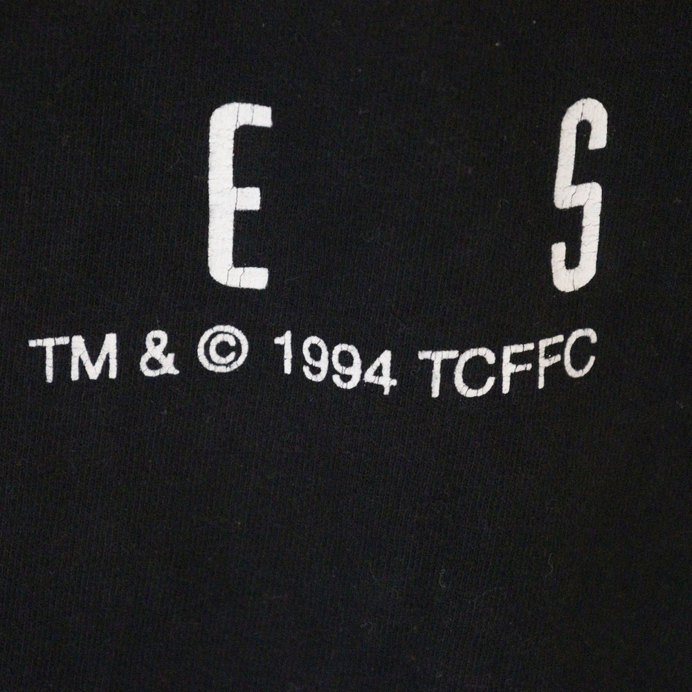 VINTAGE(ヴィンテージ) 90S VINTAGE THE X FILE 1994 DRAMA TEE ヴィンテージ エックスファイル フロントプリントTシャツ 半袖クルーネックカットソー ブラック