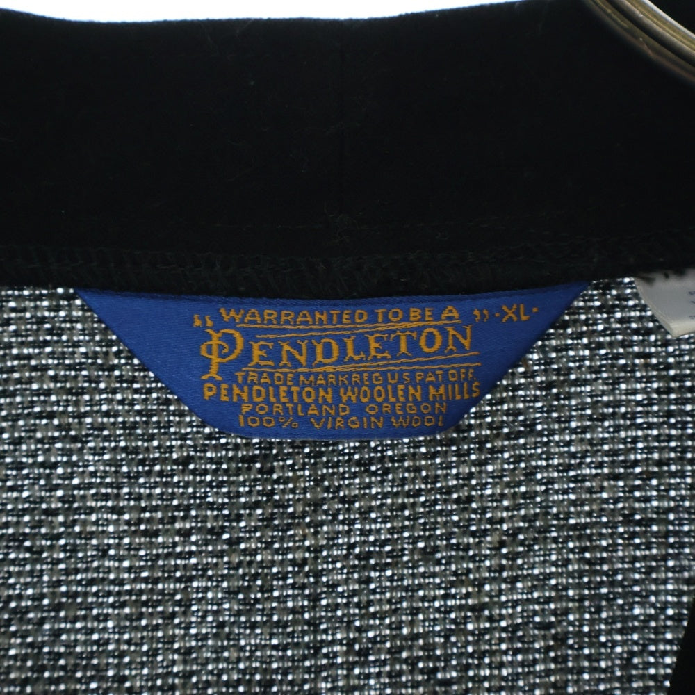 PENDLETON(ペンドルトン) 90S VINTAGE WOOL KNIT CARDIGAN ヴィンテージ USA製 クルミボタン ウールニットカーディガン グレー