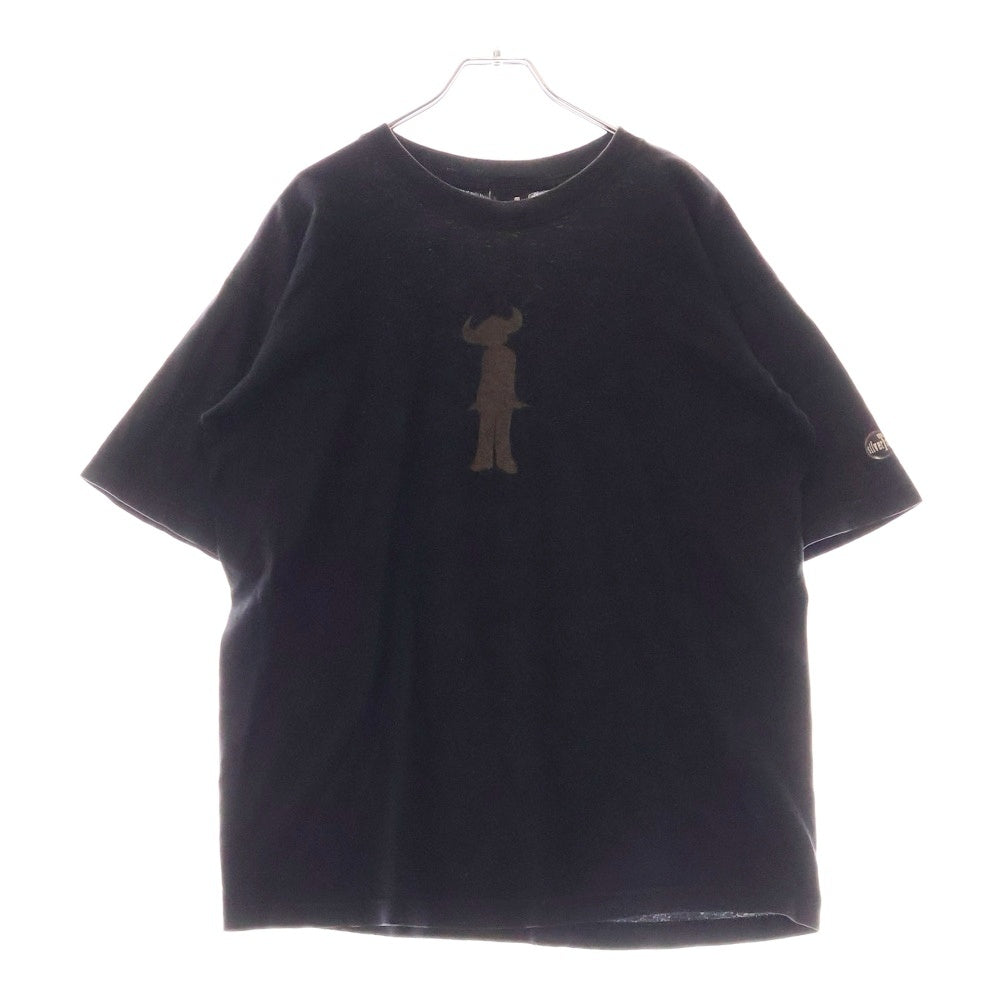 Levi's(リーバイス) 90S VINTAGE SILVER TAB ×JAMILOQUAI TEE ヴィンテージ シルバータブ ジャミロクワイ フロントプリントTシャツ 半袖クルーネックカットソー ブラック