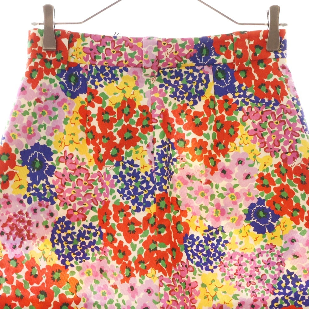 GUCCI(グッチ) フローラル総柄 ショートパンツ マルチ レディース 741349 ZAM5O