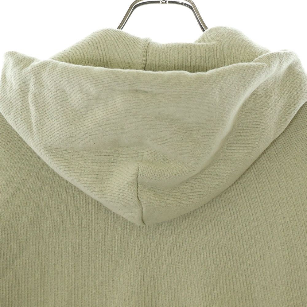 AURALEE(オーラリー) 24SS HEAVY BD SWEAT ZIP PARKA ヘビースウェットジップアップパーカー グリーン レディース A24SP05BU