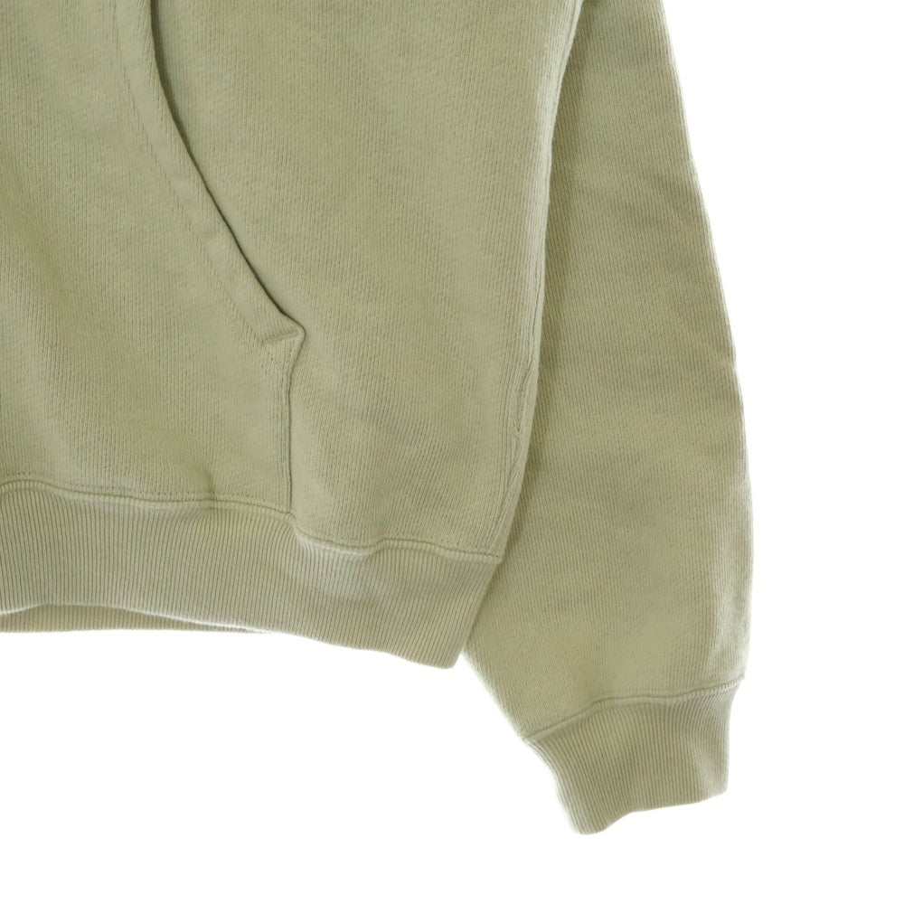AURALEE(オーラリー) 24SS HEAVY BD SWEAT ZIP PARKA ヘビースウェットジップアップパーカー グリーン レディース A24SP05BU
