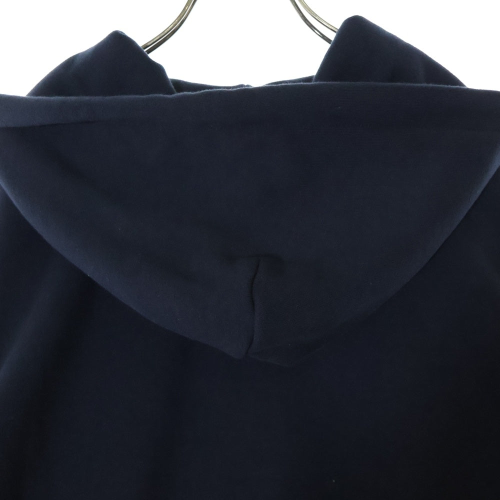 MONCLER(モンクレール) 21AW ×FRAGMENT MAGLIA CARDIGAN フラグメント フロントロゴワッペン ジップアップ カーディガン パーカー ネイビー G209U8G00013 809F4