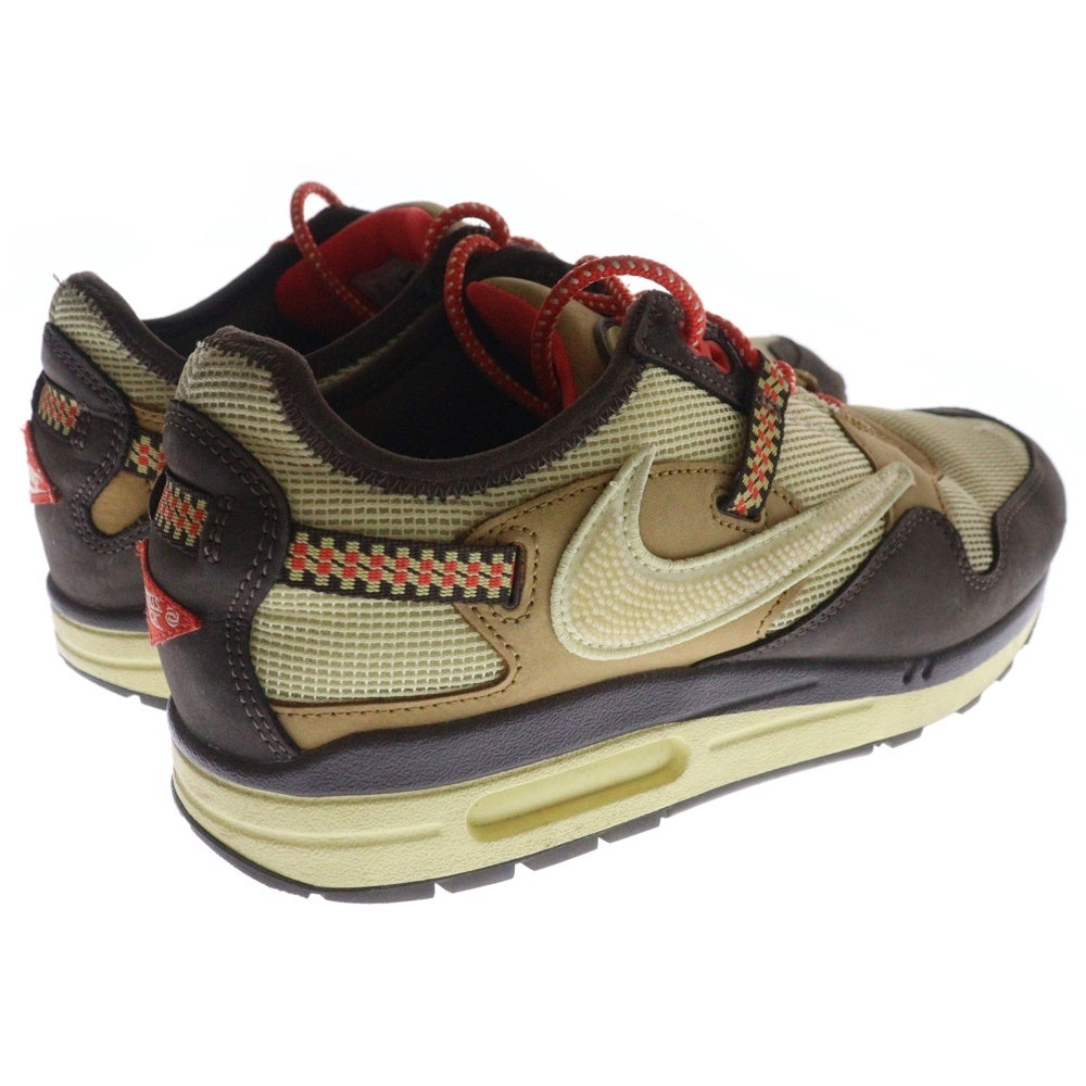NIKE(ナイキ) ×TRAVIS SCOTT AIR MAX 1 CACTUS BROWN トラヴィススコット エアマックス 1 カクタス ローカットスニーカー マルチ US8.5/26.5cm DO9392-200