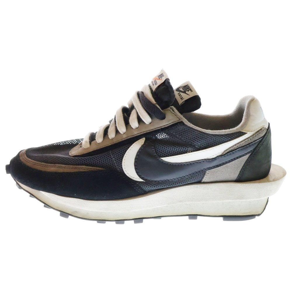 NIKE(ナイキ) ×sacai LDWAFFLE サカイ エルディーワッフル ローカットスニーカー ブラック/ホワイト US9/27cm BV0073-001