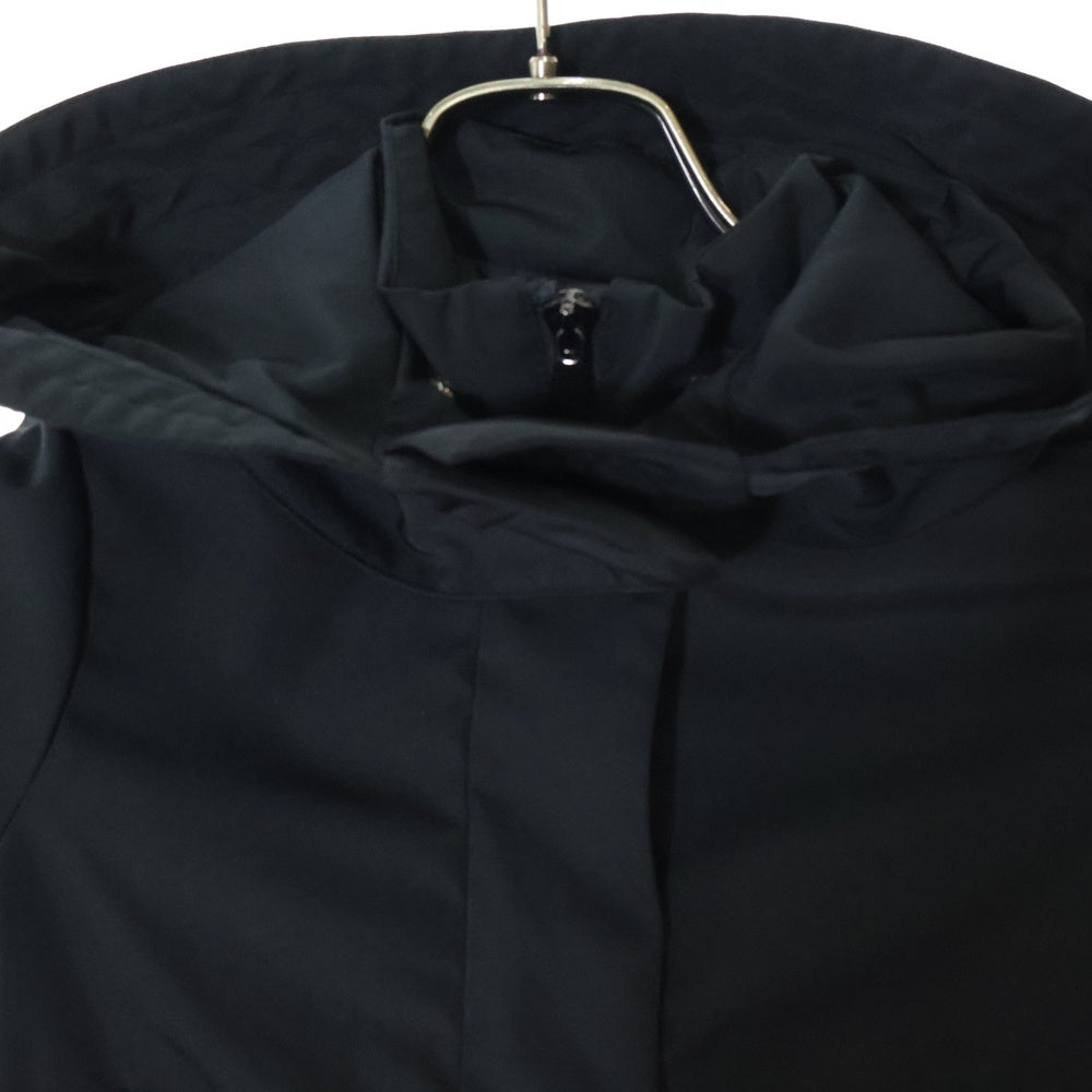 MONCLER(モンクレール) 21AW ATHELAS アセラス ポリエステル プリーツフーデッドコート ジャケット キッズ ブラック G19541C71110 54AUF