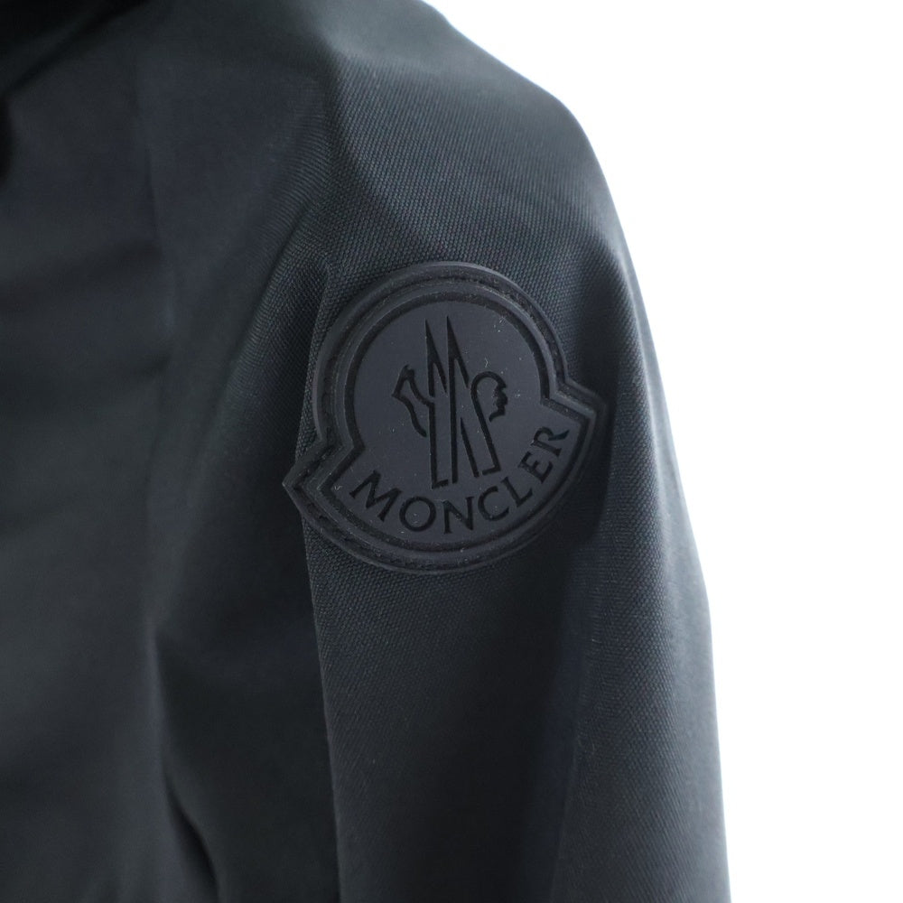 MONCLER(モンクレール) 21AW ATHELAS アセラス ポリエステル プリーツフーデッドコート ジャケット キッズ ブラック G19541C71110 54AUF