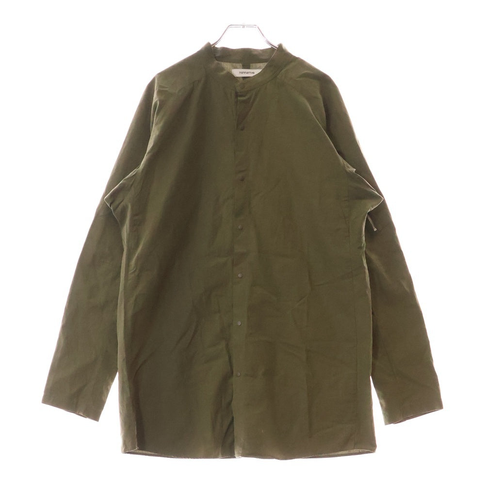 nonnative(ノンネイティブ) 16AW TOURIST LONG SHIRT ツアーリスト ロングスリーブシャツ 長袖シャツ カーキ NN-S3011