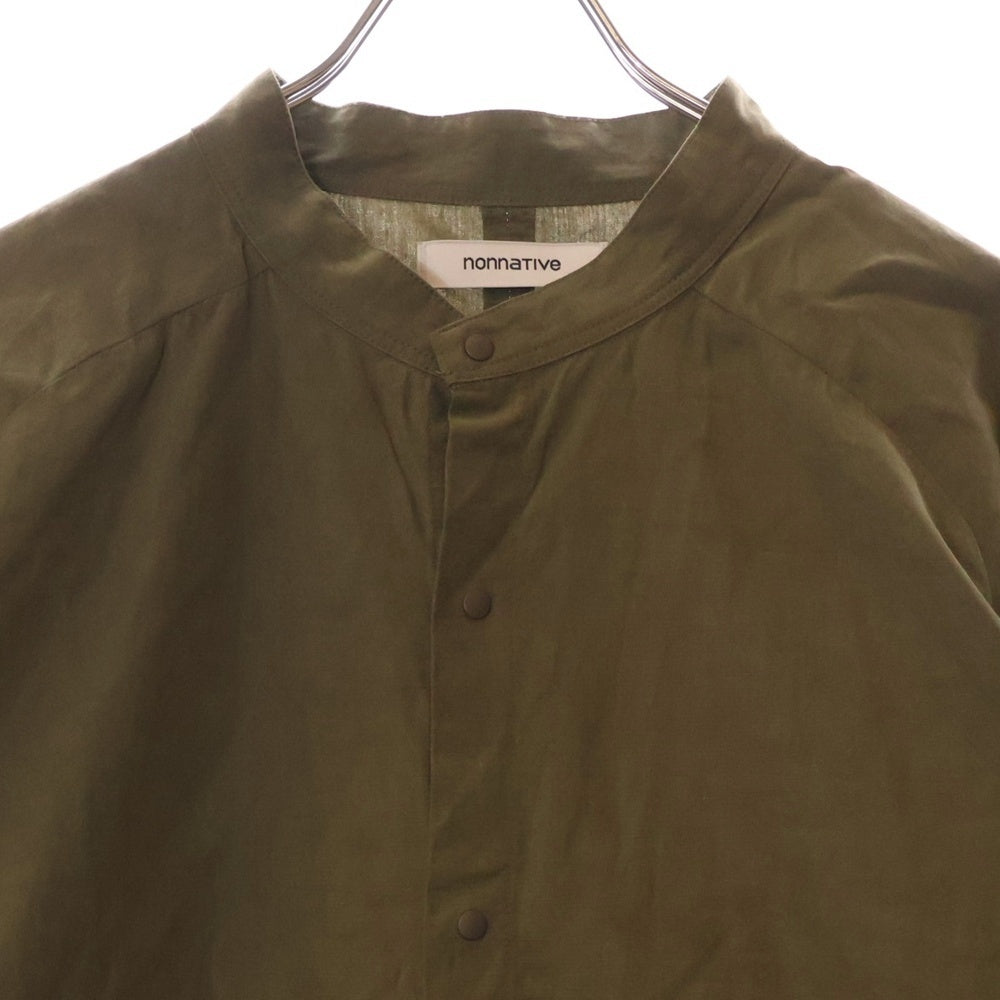 nonnative(ノンネイティブ) 16AW TOURIST LONG SHIRT ツアーリスト ロングスリーブシャツ 長袖シャツ カーキ NN-S3011