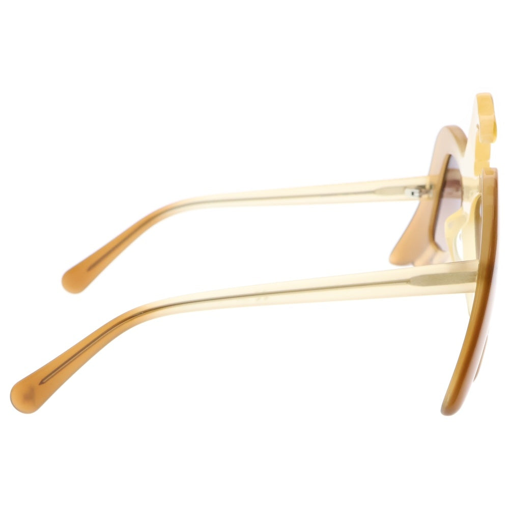 STELLA McCARTNEY(ステラマッカートニー) Kids Eagle Acetate Sunglasses キッズ イーグル アセテート フレーム サングラス カラーレンズ メガネ 眼鏡 アイウェア ブラウン SK0047S 002