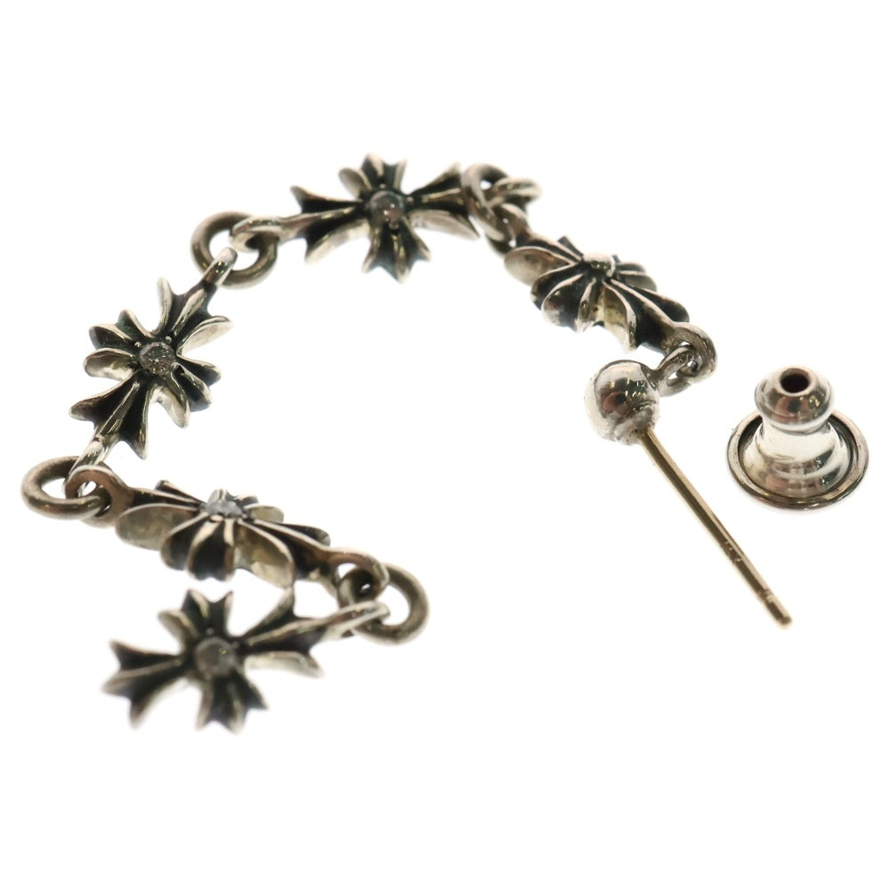 CHROME HEARTS(クロムハーツ) TINY E CH PLS 5 AFTER タイニーECHプラス アフターダイヤ 5ドロップ ピアス シルバー