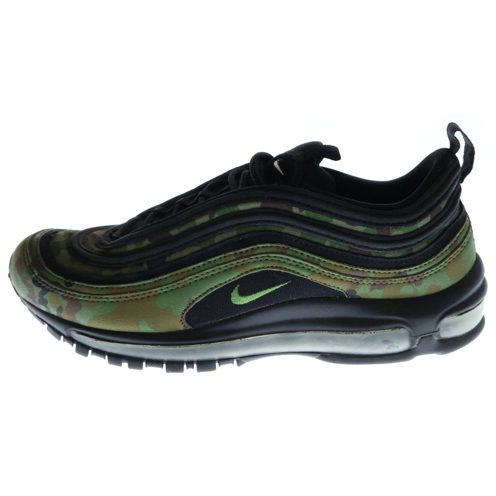 NIKE(ナイキ) AIR MAX 97 PREMIUM QS COUNTRY CAMO エアマックス プレミアム カントリーカモ ローカットスニーカー カーキ/ブラック US9.5/27.5cm AJ2614-203