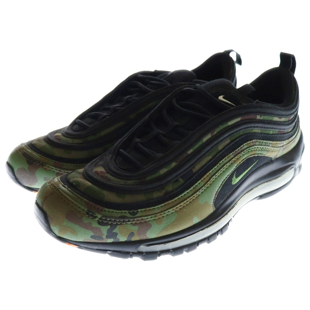NIKE(ナイキ) AIR MAX 97 PREMIUM QS COUNTRY CAMO エアマックス プレミアム カントリーカモ ローカットスニーカー カーキ/ブラック US9.5/27.5cm AJ2614-203