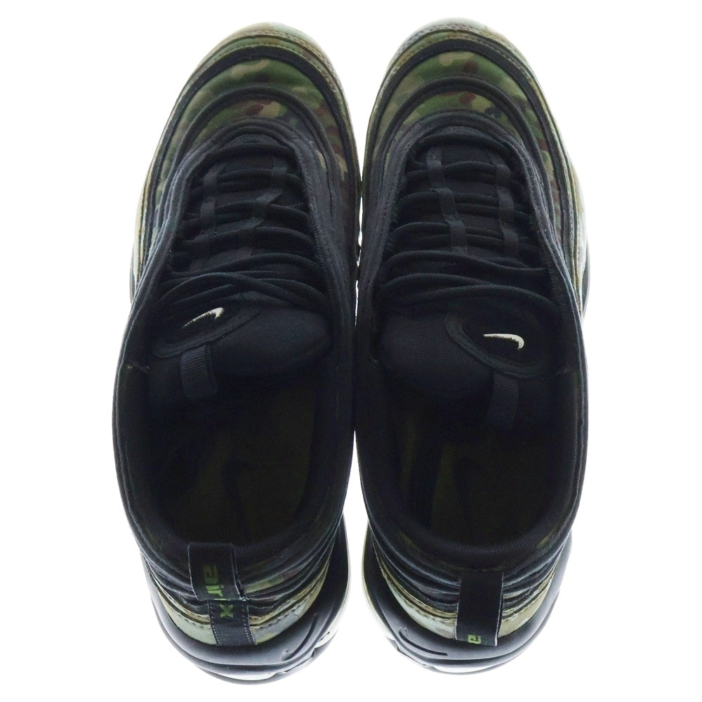NIKE(ナイキ) AIR MAX 97 PREMIUM QS COUNTRY CAMO エアマックス プレミアム カントリーカモ ローカットスニーカー カーキ/ブラック US9.5/27.5cm AJ2614-203