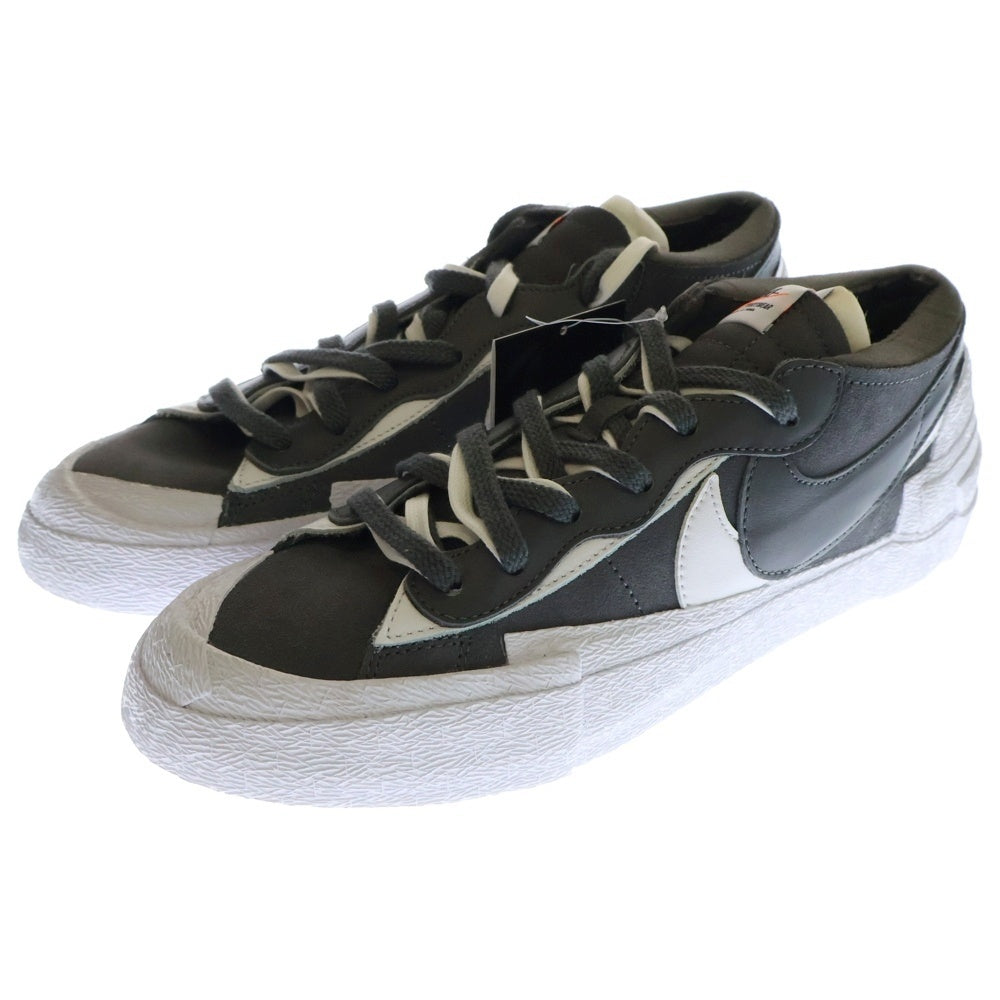 NIKE(ナイキ) ×sacai BLAZER LOW IRON GREY サカイ ブレザー アイアングレー ローカットスニーカー グレー/ホワイト US10/28cm DD1877-002