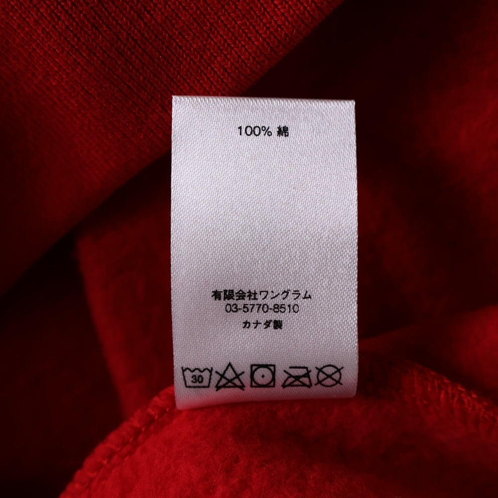 SUPREME(シュプリーム) 17SS Excellence MCMXCIV Half Zip Sweat エクセレンス ハーフジップ スウェット レッド