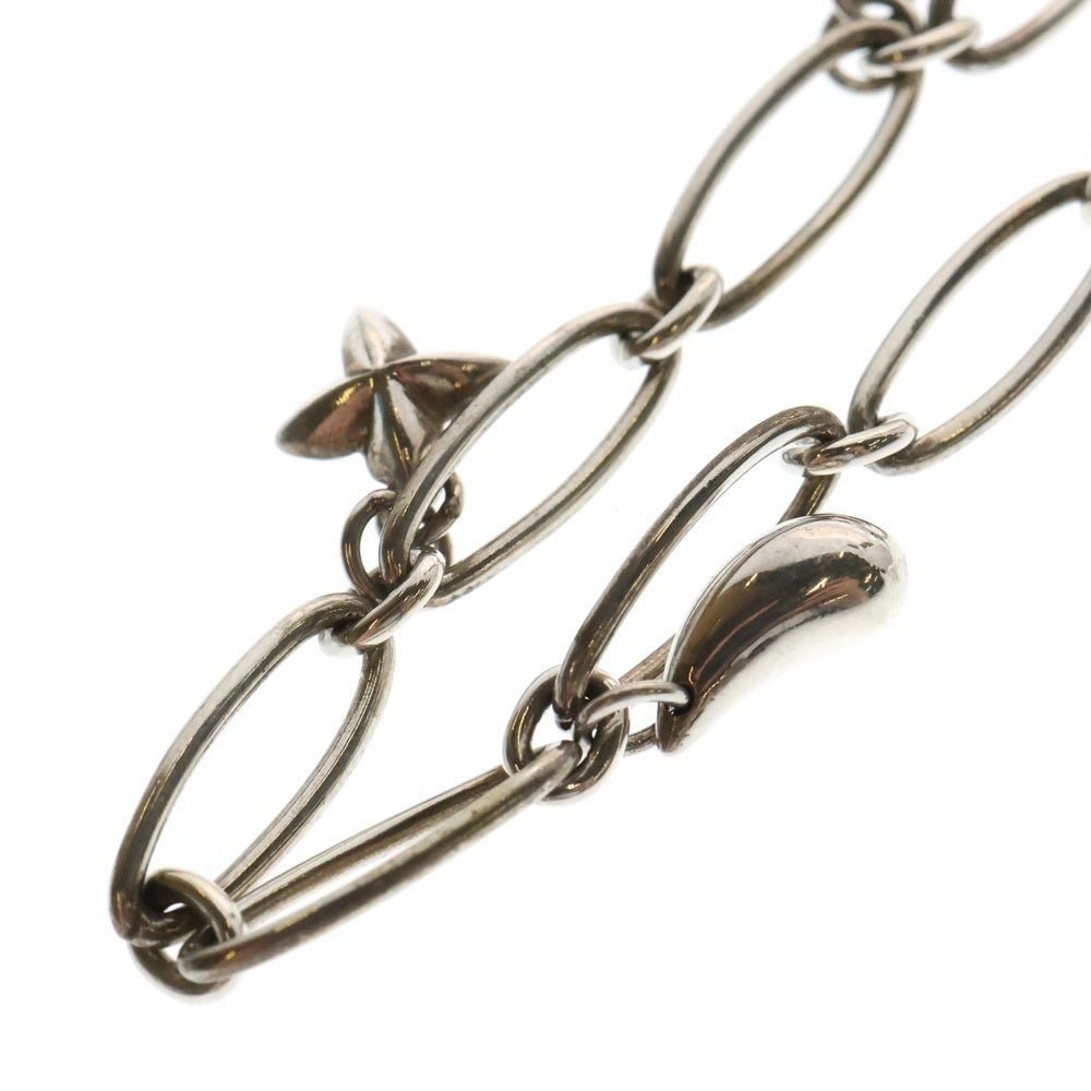 TIFFANY & Co.(ティファニー) 5モチーフチャーム オーバルリンク ブレスレット レディース シルバー