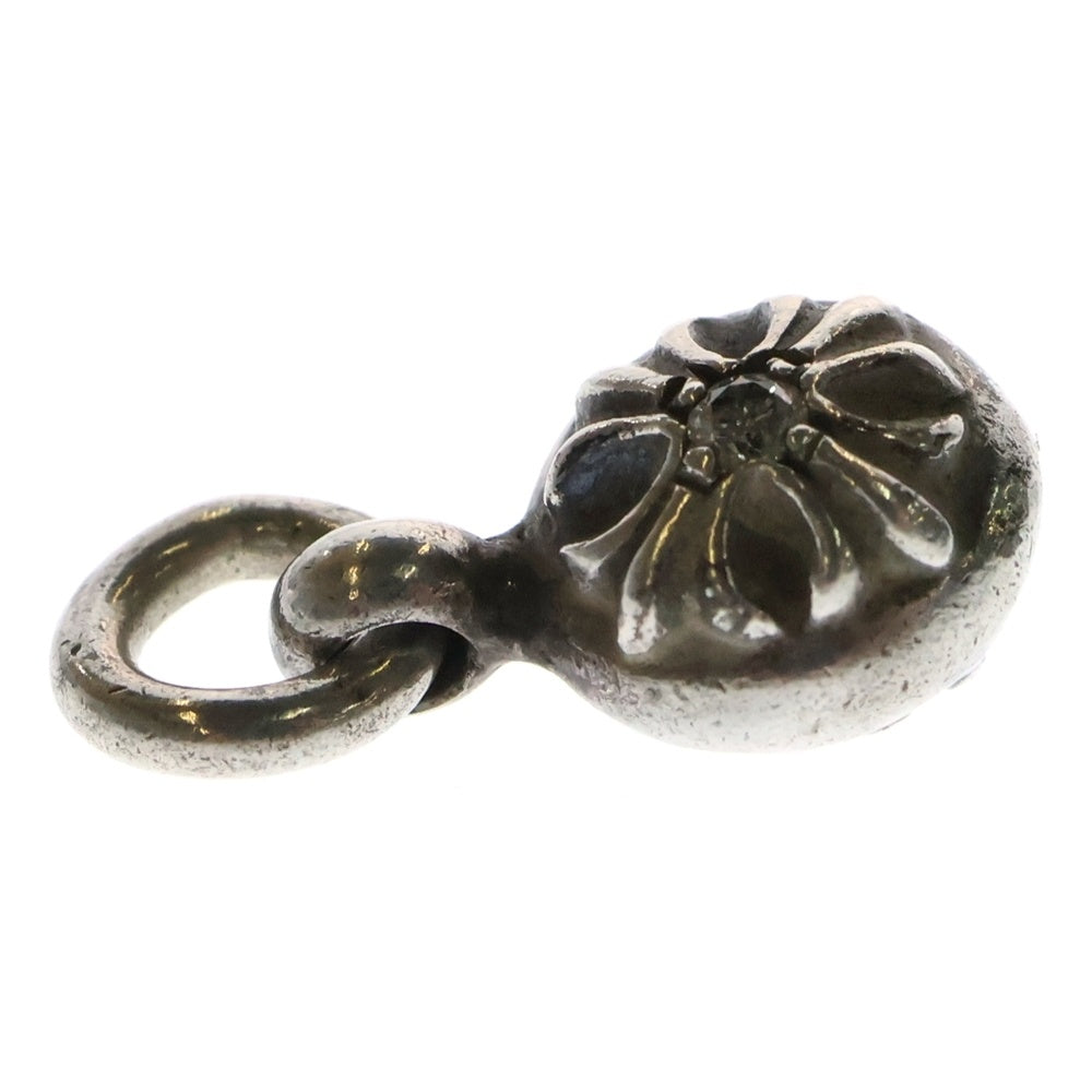 CHROME HEARTS(クロムハーツ) CROSS BAL クロスボール チャーム 1ダイヤ ペンダントトップ シルバー