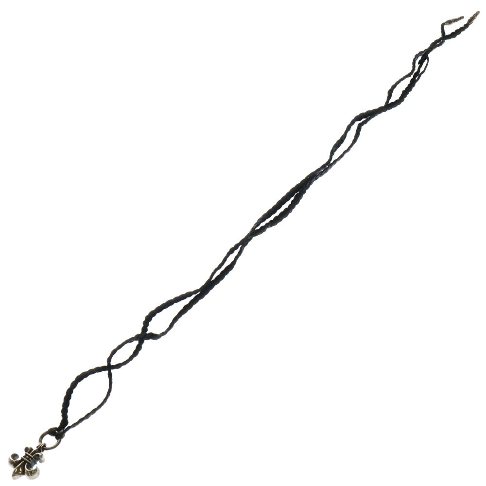 CHROME HEARTS(クロムハーツ) BS FLUER BSフレアペンダント シルバー ネックレストップ レザーブレイド シルバー