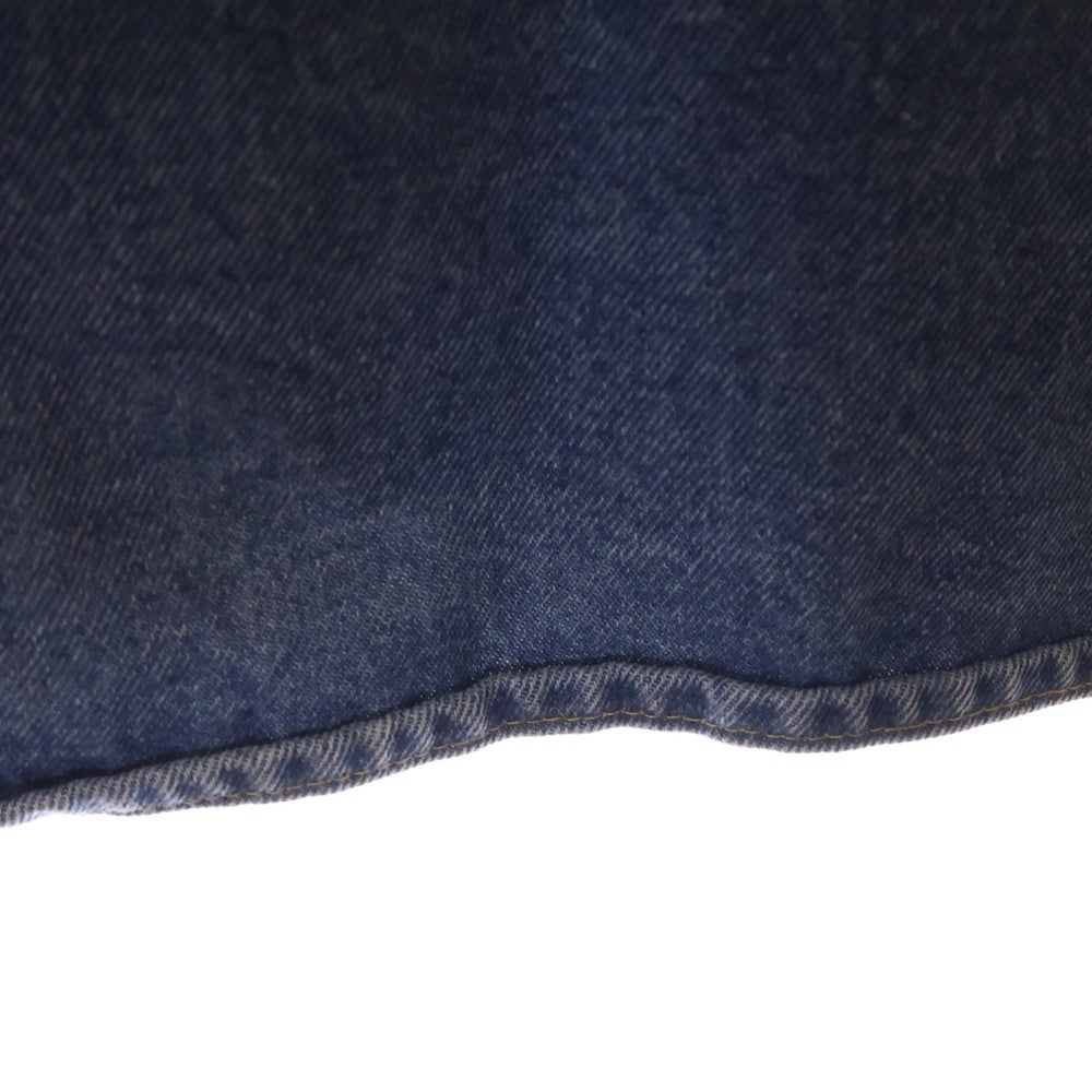 NTN(エヌティーエヌ) 24SS ASCENT DENIM SHIRT アセット デニム 長袖シャツ ロングスリーブ ブルー 24-NS009031B