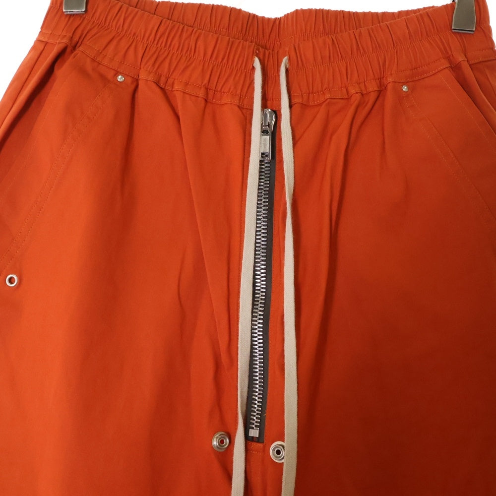 Rick Owens(リックオウエンス) 22AW GETH BELAS ゲスベラ ドローストリング ワイドパンツ オレンジ RR02B2315-TE