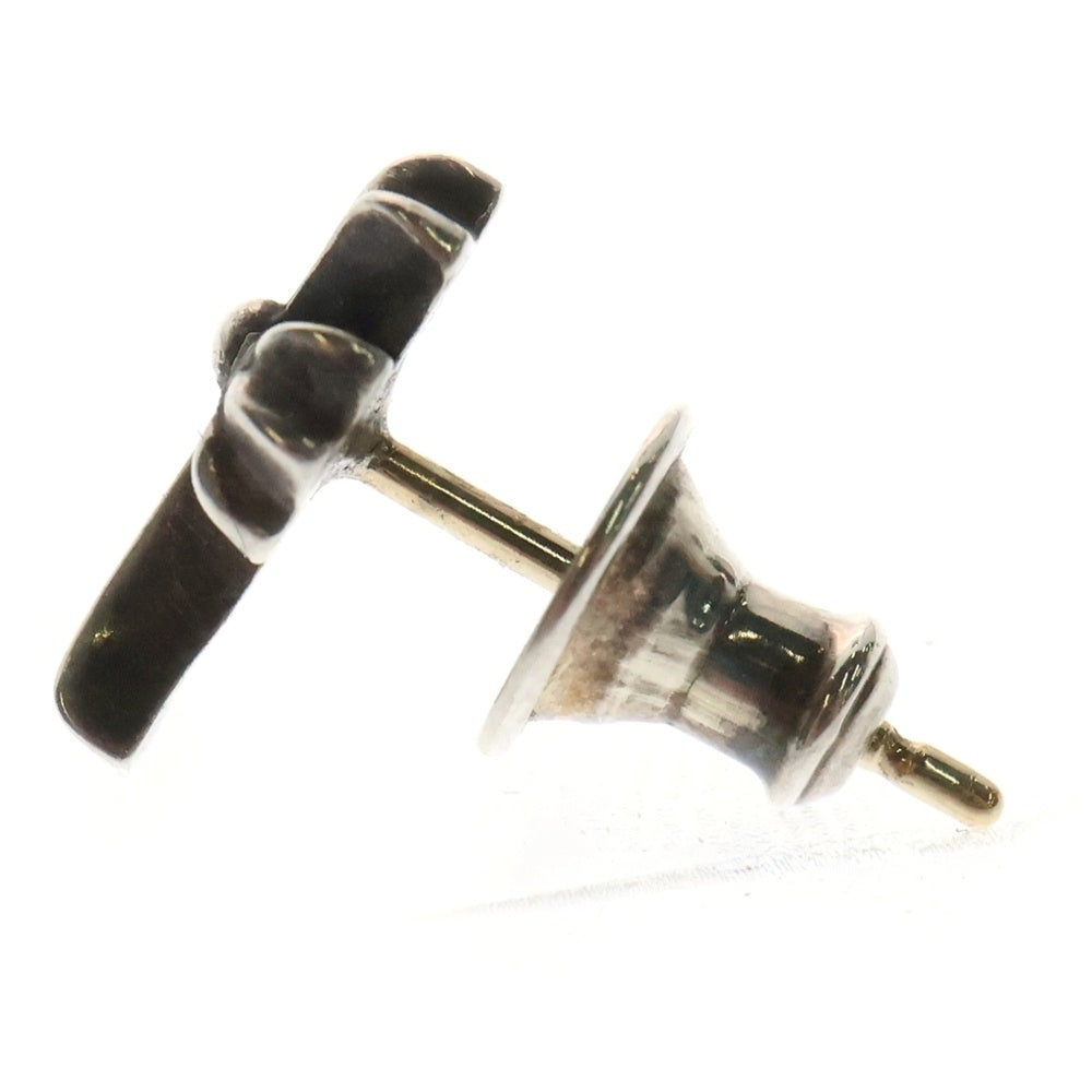 CHROME HEARTS(クロムハーツ) CH CRSS 2 FAT CHクロスファット スタッドピアス シルバー BCA092