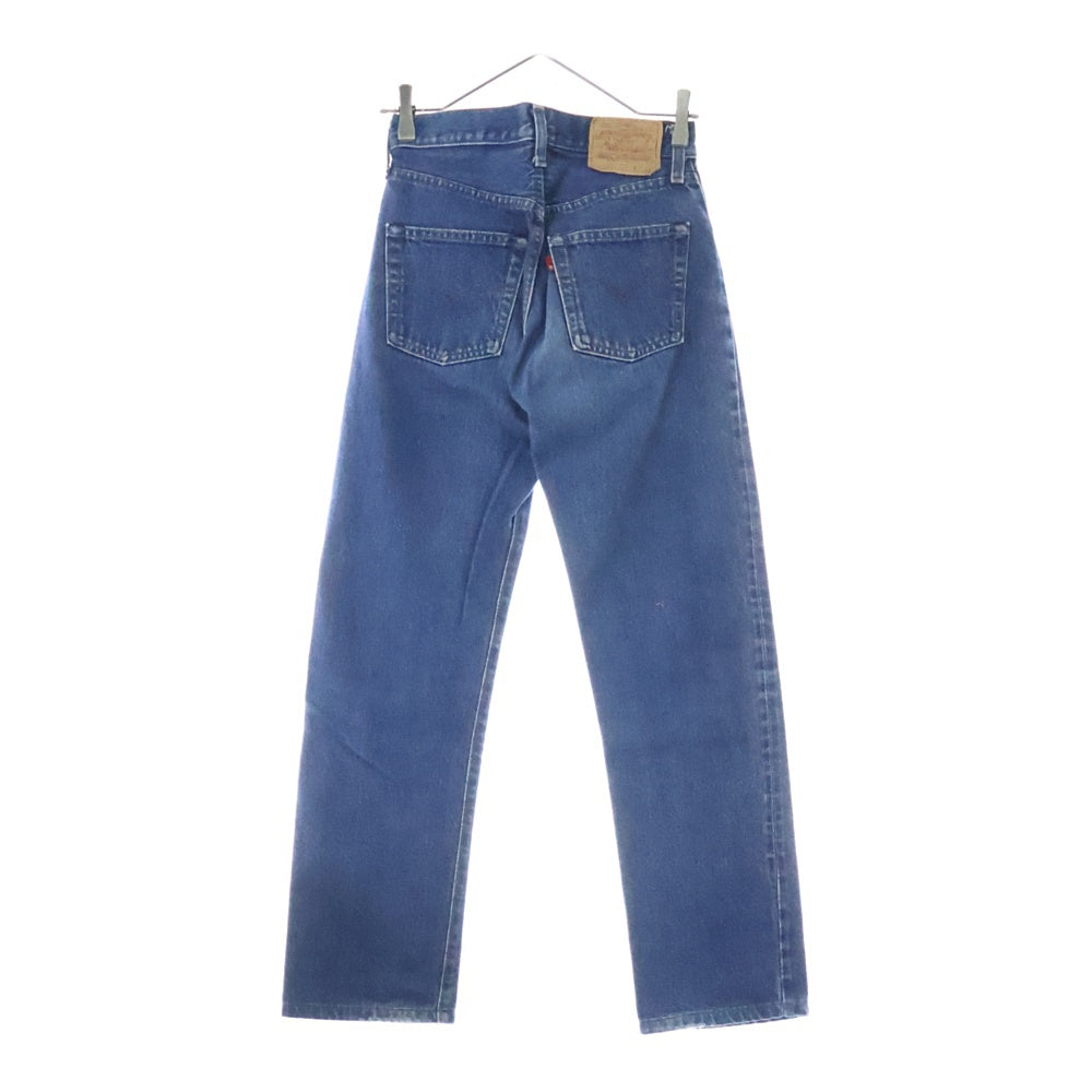 Levi's(リーバイス) 80S VINTAGE 501 スモールe ボタン裏刻印 524 ボタンフライ デニムパンツ インディゴ レディース
