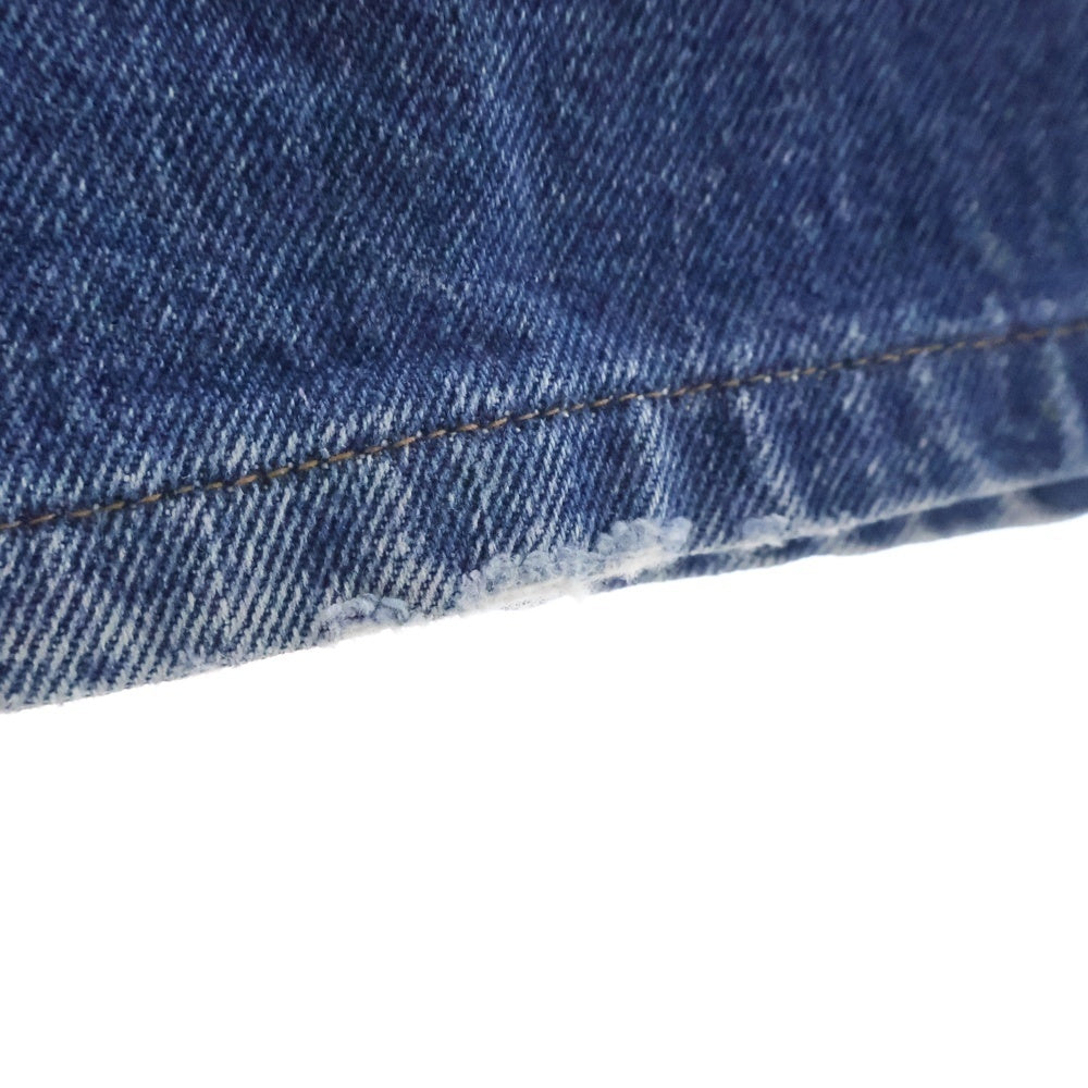 Levi's(リーバイス) 80S VINTAGE 501 スモールe ボタン裏刻印 524 ボタンフライ デニムパンツ インディゴ レディース