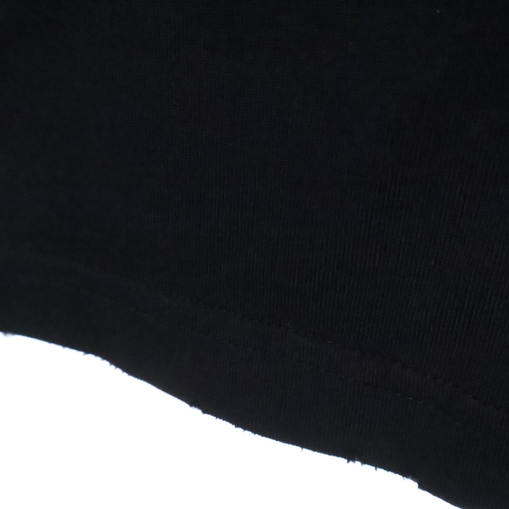 BALENCIAGA(バレンシアガ) ロゴプリント オーバーサイズ クルーネック半袖Tシャツ カットソー ブラック 651795 TNVL1