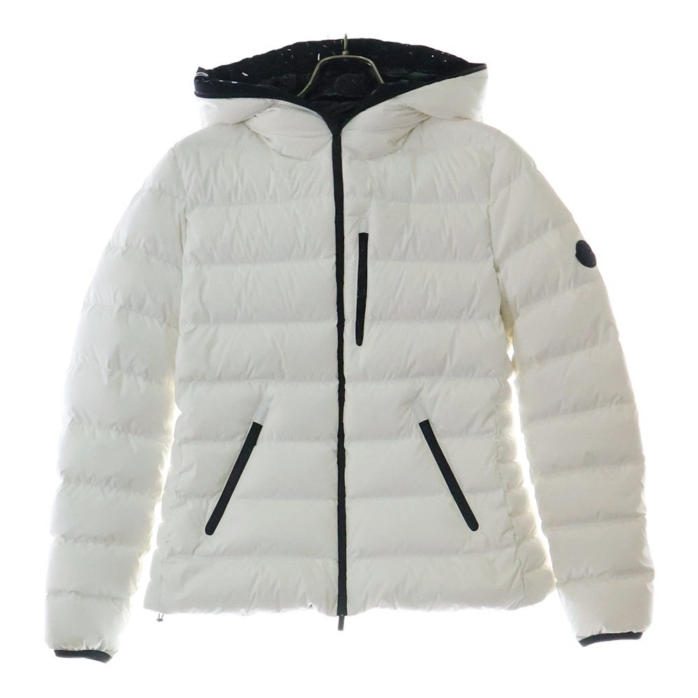 MONCLER(モンクレール) 23AW HERBE GIUBBOTTO エルブ ショート ナイロン フーディーパーカー ダウンジャケット ホワイト I20931A00197
