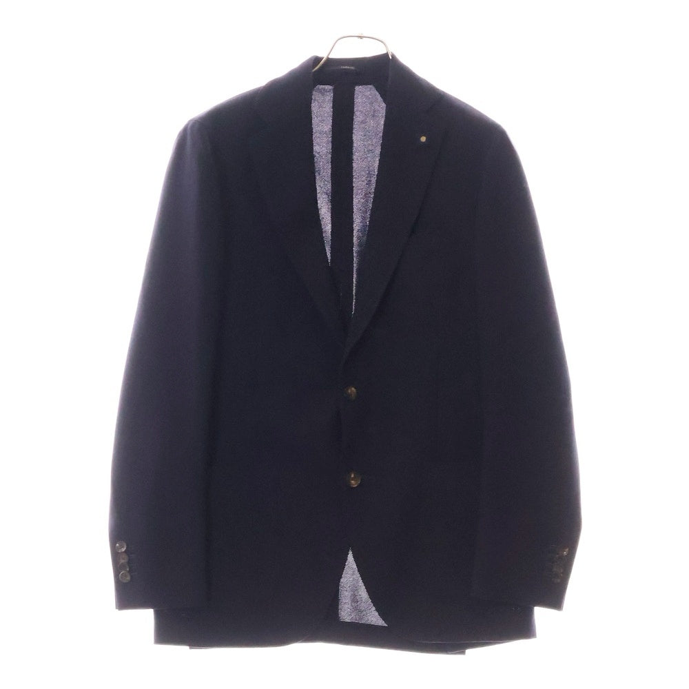 LARDINI(ラルディーニ) 段返り 3B ウール テーラード ジャケット ネイビー JN0526AQ
