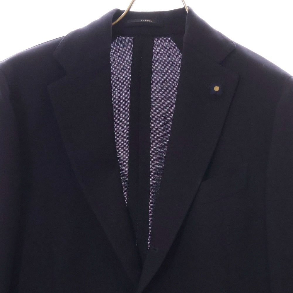 LARDINI(ラルディーニ) 段返り 3B ウール テーラード ジャケット ネイビー JN0526AQ