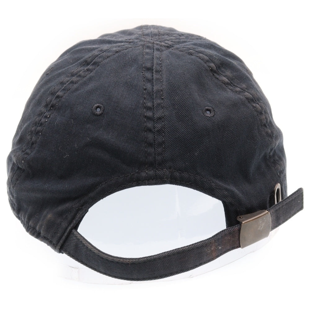 BALENCIAGA(バレンシアガ) 18SS SINNERS CAP ロゴ刺繍 ベースボールキャップ 帽子 ブラック 487067 410B7