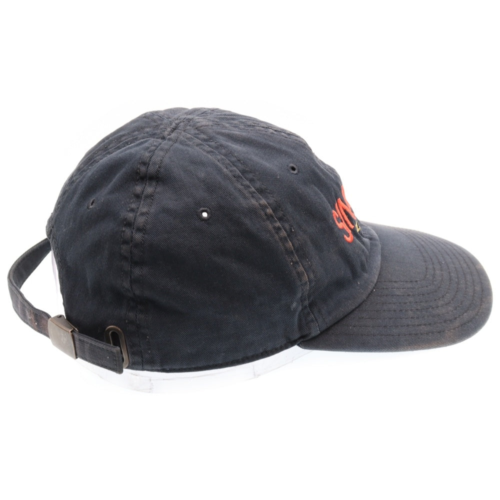 BALENCIAGA(バレンシアガ) 18SS SINNERS CAP ロゴ刺繍 ベースボールキャップ 帽子 ブラック 487067 410B7