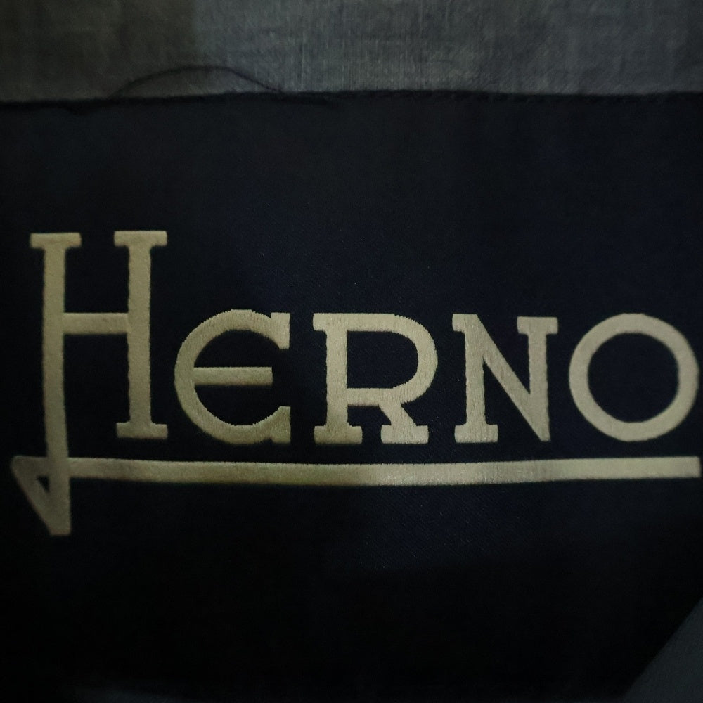 HERNO(ヘルノ) ナイロン ステンカラー コート グリーン IM0063U19320