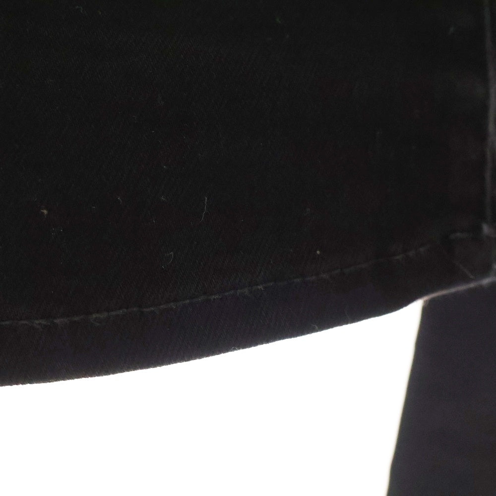 AMIRI(アミリ) ダメージ加工 ボタンフライ ストレッチ スリムスキニー デニムパンツ ジーンズ ブラック