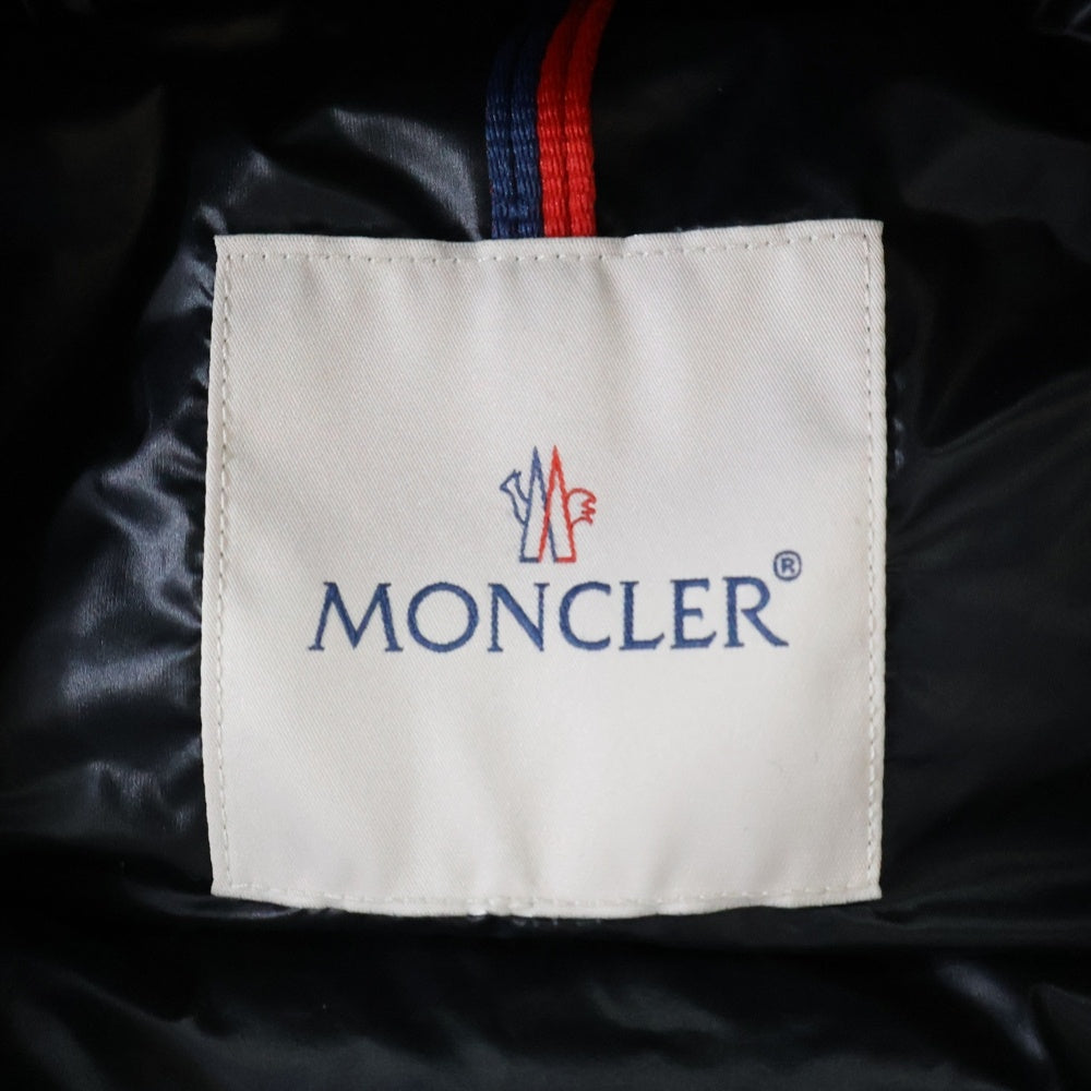MONCLER(モンクレール) 22AW SERITTE GIUBBOTTO セリッテ ジュッボット フーデッドジップアップダウンジャケット ブラック H20931A20000 C0151