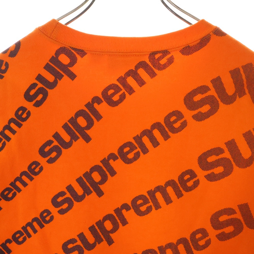 SUPREME(シュプリーム) 20SS Radial Crewneck ラディアル クルーネックスウェットトレーナー オレンジ