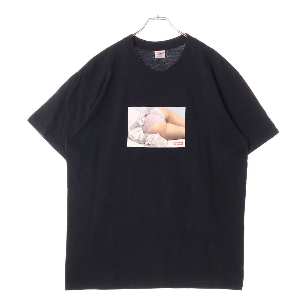 SUPREME(シュプリーム) 22AW Maude Tee モード プリント クルーネック半袖Tシャツ ショートスリーブ カットソー ブラック