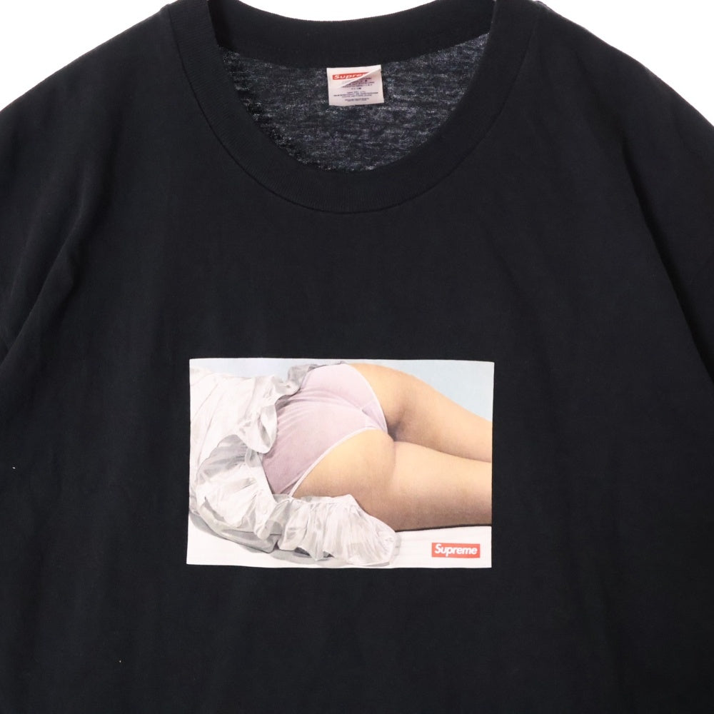 SUPREME(シュプリーム) 22AW Maude Tee モード プリント クルーネック半袖Tシャツ ショートスリーブ カットソー ブラック