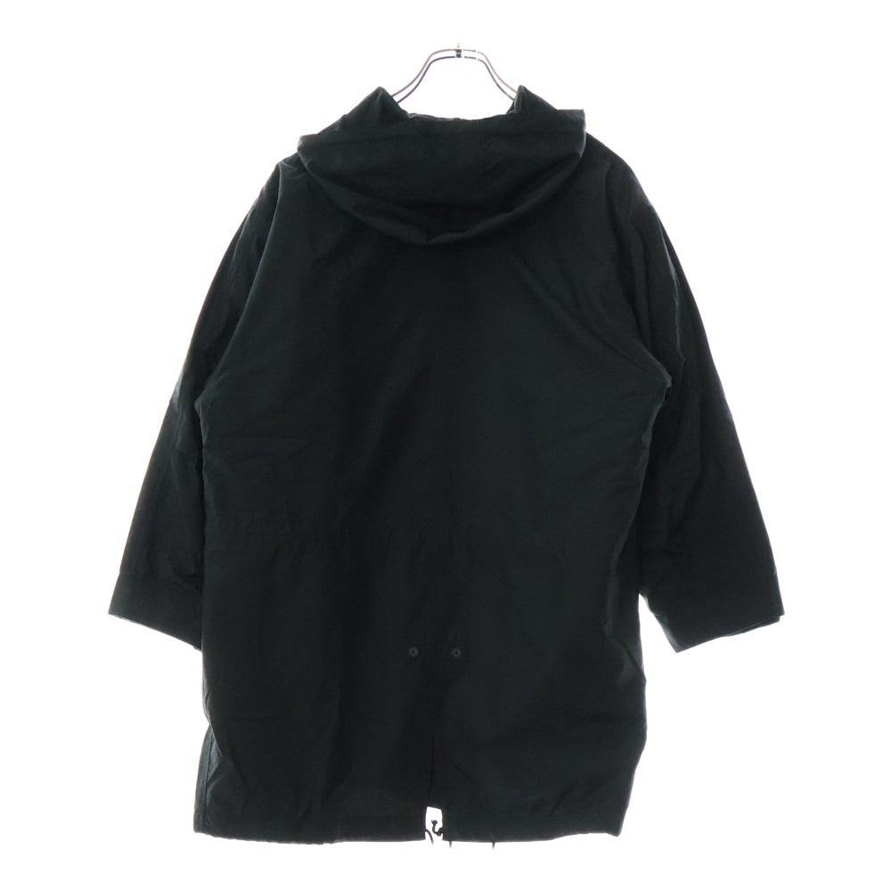 POLO SPORT RALPH LAUREN(ポロスポーツラルフローレン) フリースライナー付き ポリエステル フィッシュテール モッズコート ブラック
