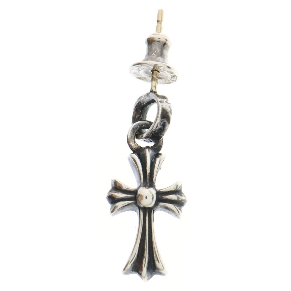 CHROME HEARTS(クロムハーツ) BBY F PPRCHN ベイビーファットクロス ドロップピアス シルバー BCA090