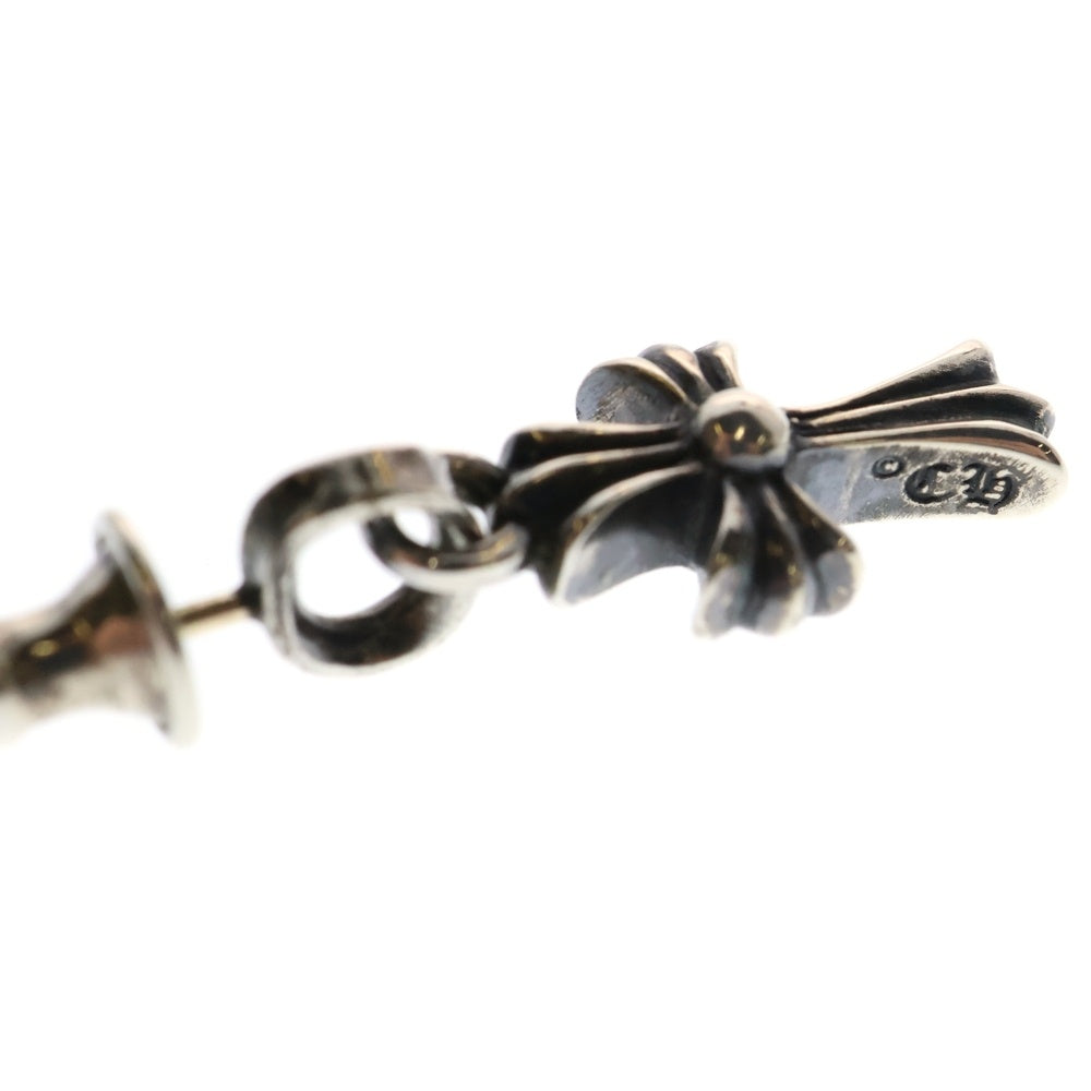 CHROME HEARTS(クロムハーツ) BBY F PPRCHN ベイビーファットクロス ドロップピアス シルバー BCA090