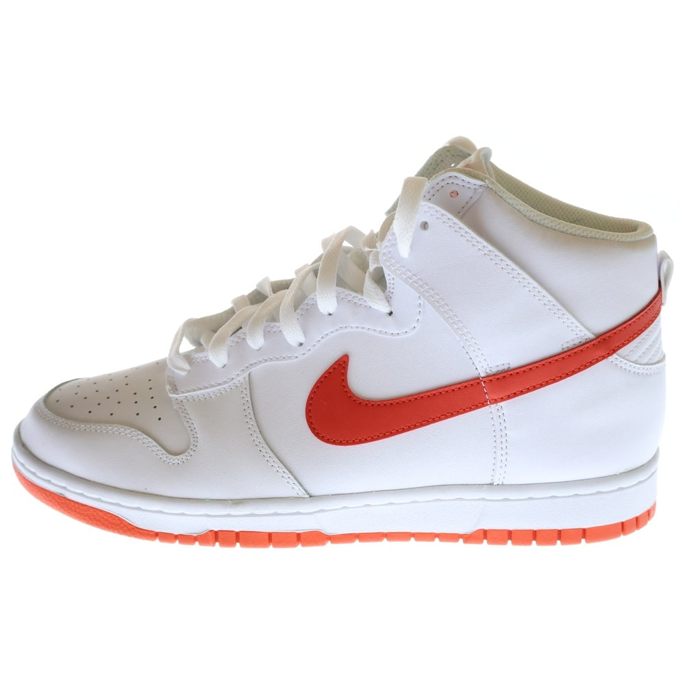 NIKE(ナイキ) DUNK HIGH PICANTE RED ダンク ピカンテレッド ハイカットスニーカー ホワイト/レッド US10/29cm DV0828-100