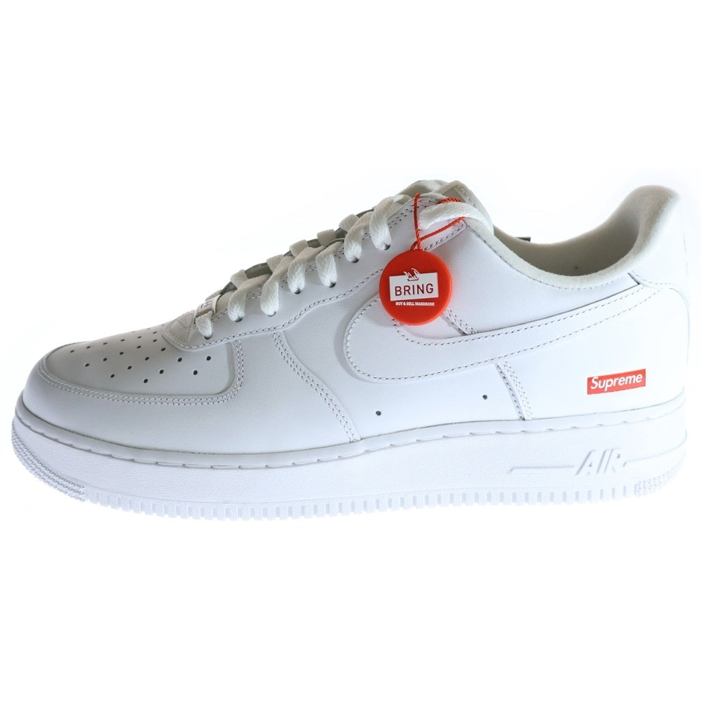 NIKE(ナイキ) ×AIR FORCE 1 LOW WHITE シュプリーム ナイキ エアフォース1 ローカットスニーカー ホワイト US10.5/28.5cm CU9225-100