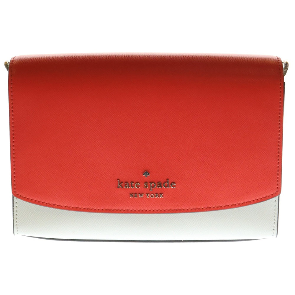 Kate Spade(ケイトスペード) NEW YORK CARSON TRICOLOR COLORBLOCK ニューヨーク カーソン トリコロール カラーブロック レザー ショルダーバッグ レディース WKR00102