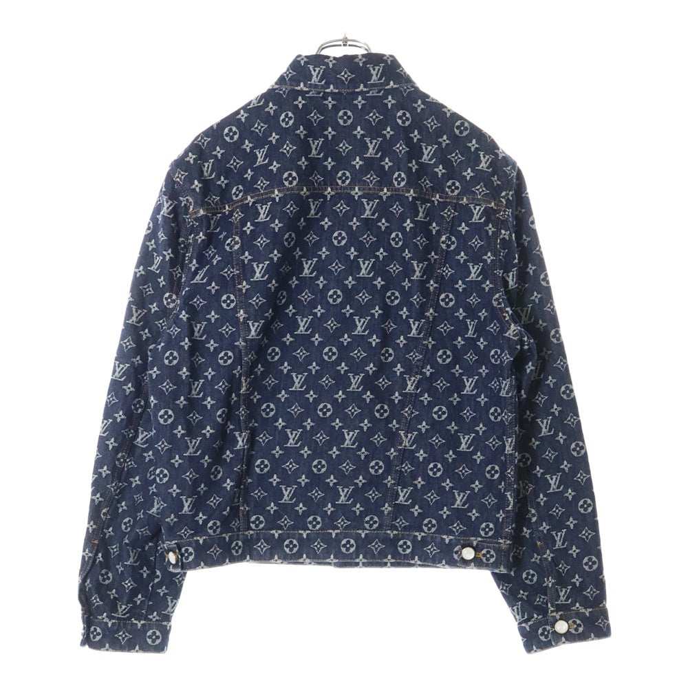 LOUIS VUITTON(ルイヴィトン) 24AW モノグラムジャガード デニム トラッカージャケット インディゴ RM242M UZD HRA79W